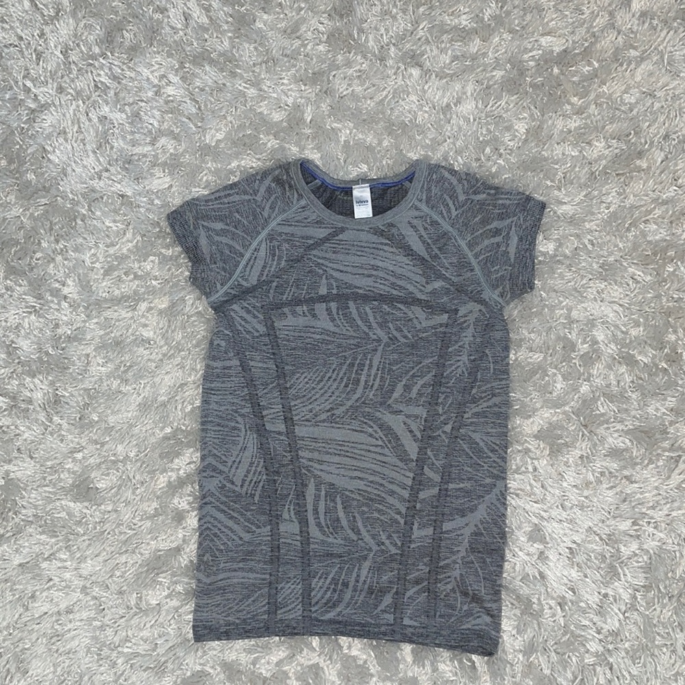 Grey Tropical print size 10 ivivva shirt